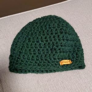 10/$30 👒 beautiful hand made forest green touque/beanie